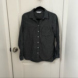 Old navy checkered flannel button down
